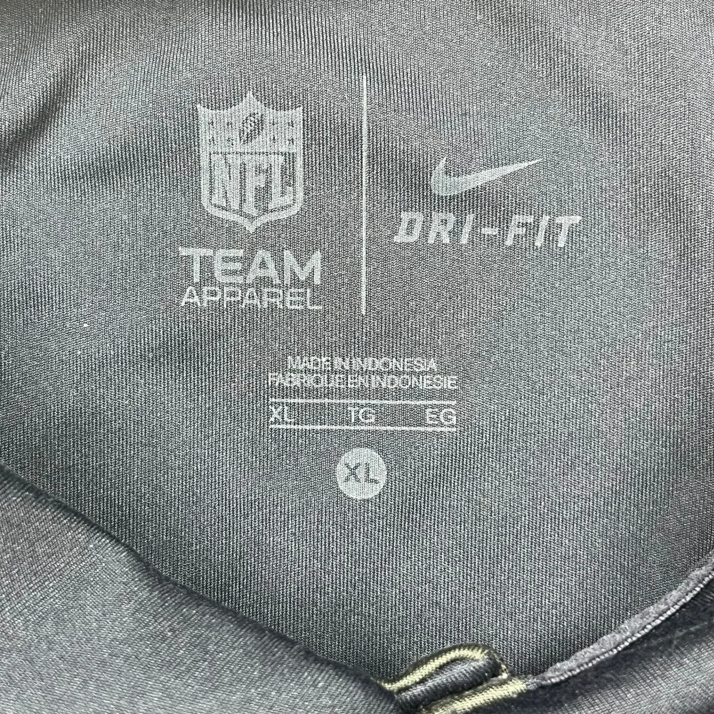 Nike Polo Shirt Mens XL Navy Blue Houston Texans NFL Dri-Fit‎ 849246-459